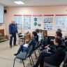 Информационная встреча со школьниками, обучающимися по программе "Начальная парашютная подготовка"